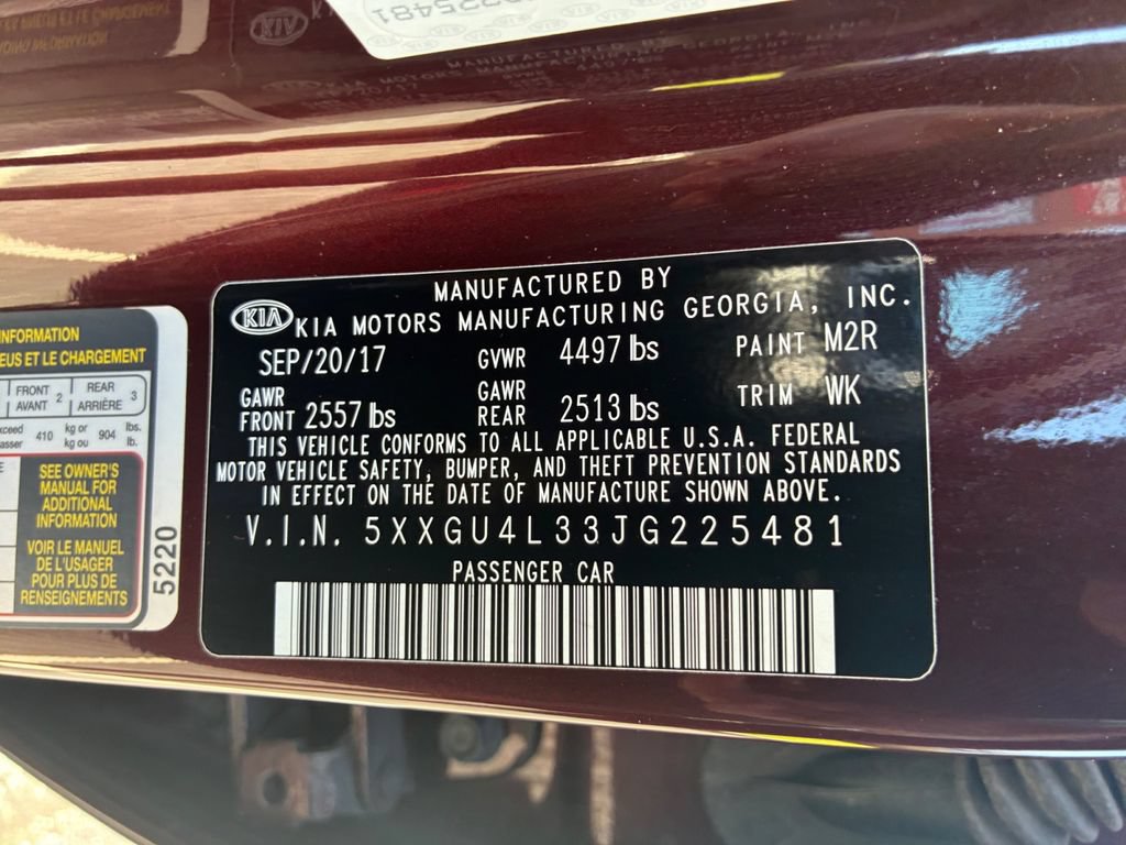 Used 2018 Kia Optima EX FWD image 34