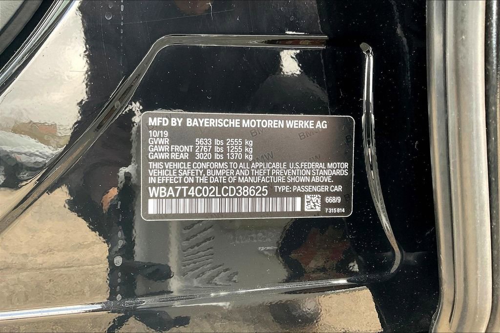 Used 2020 BMW 740i xDrive w/ Cold Weather Package image 19