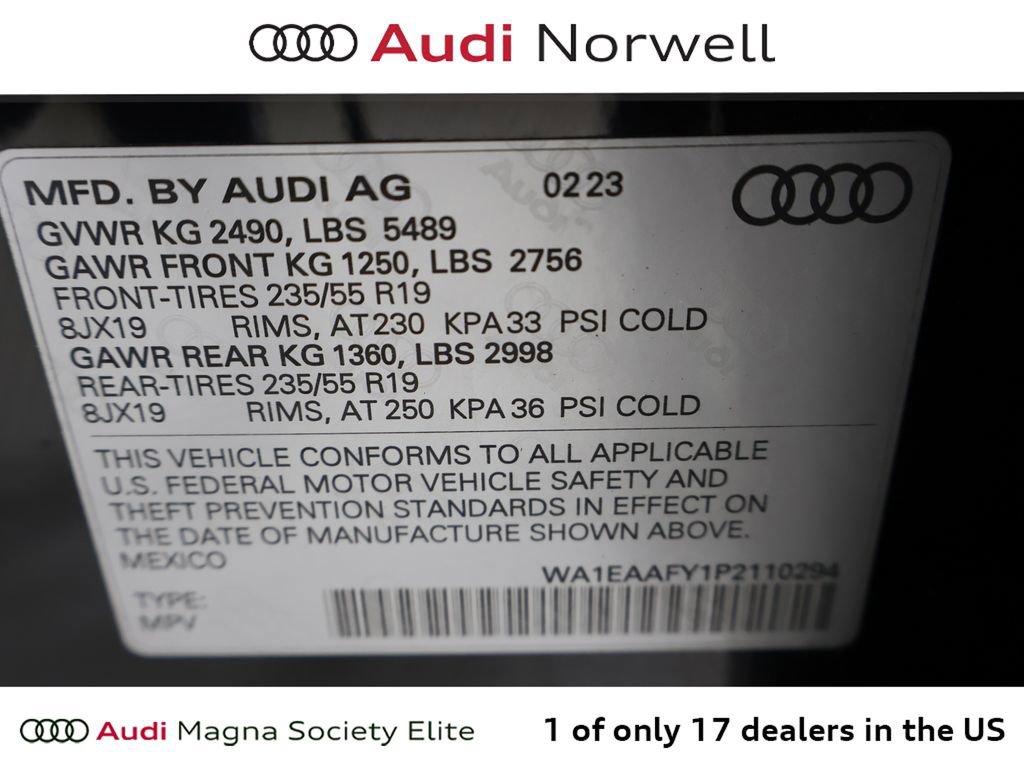 Used 2023 Audi Q5 2.0T Premium Plus w/ Premium Plus Package image 3