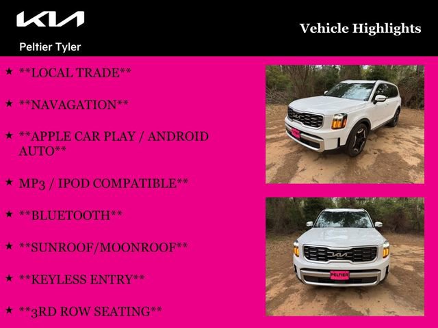 Used 2024 Kia Telluride S w/ S Sunroof Package image 12