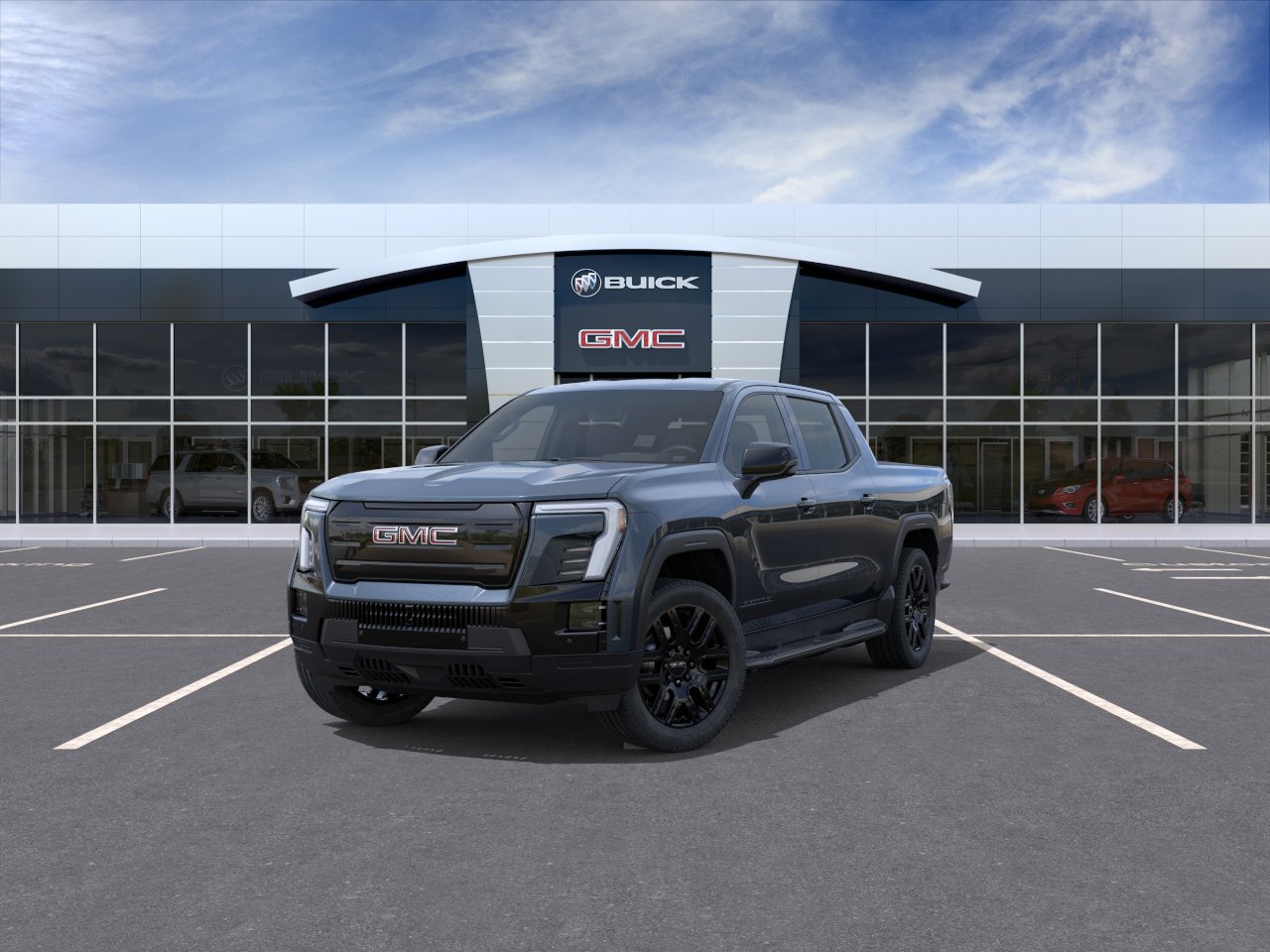 New 2026 GMC Sierra EV Elevation w/ LPO, Elevation Dark Package AWD/4WD image 8
