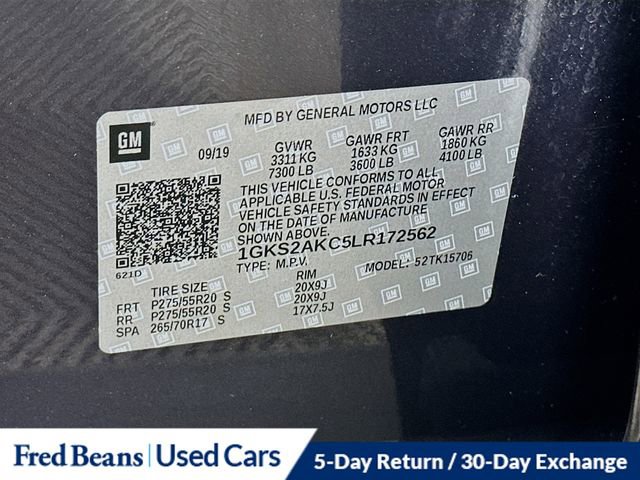 Used 2020 GMC Yukon SLE w/ SLE Value Package image 35