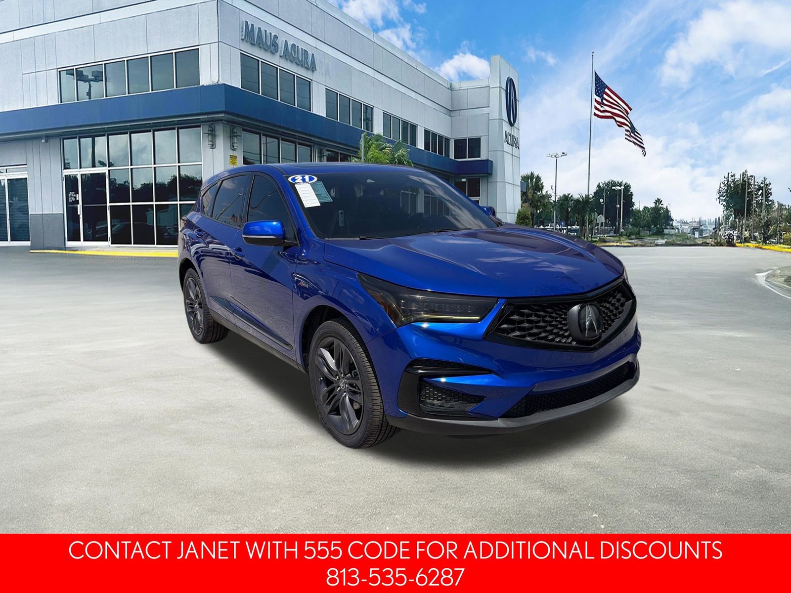 Used 2021 Acura RDX A-Spec FWD image 3
