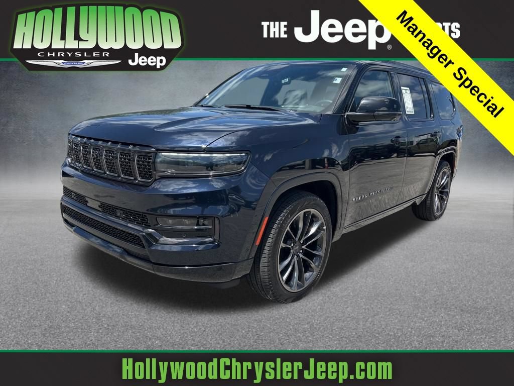 Certified 2024 Jeep Grand Wagoneer Series II Obsidian w/ Quick Order Packagew 28T