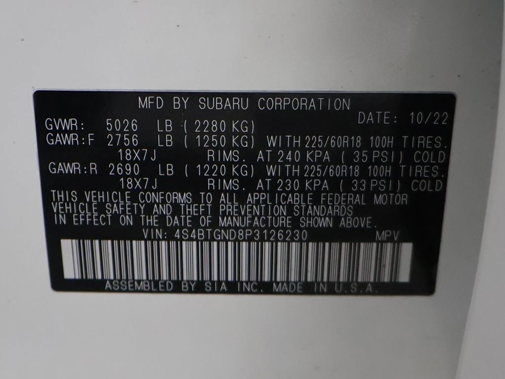 Used 2023 Subaru Outback Limited XT AWD/4WD image 58
