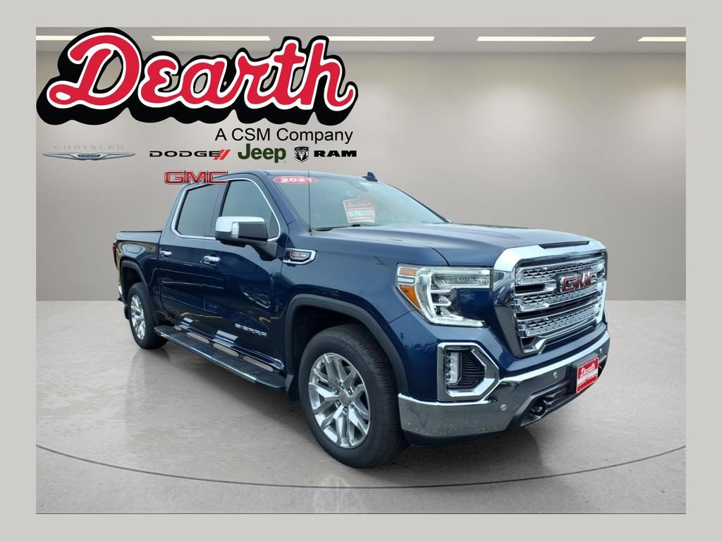 Used 2021 GMC Sierra 1500 SLT w/ SLT Premium Plus Package AWD/4WD image 1