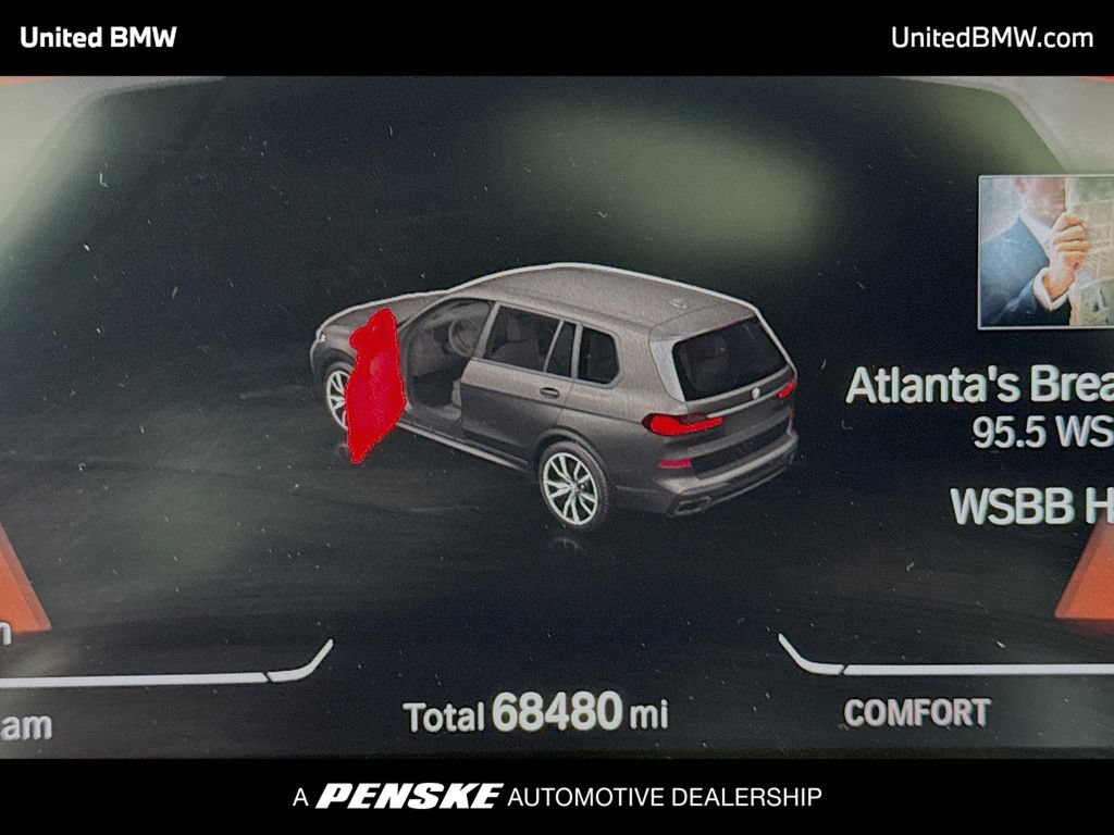 Used 2021 BMW X7 xDrive40i w/ M Sport Package AWD/4WD image 7