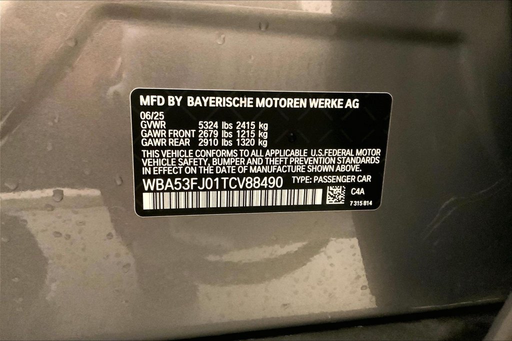 Certified 2026 BMW 530i xDrive w/ Premium Package AWD/4WD image 31