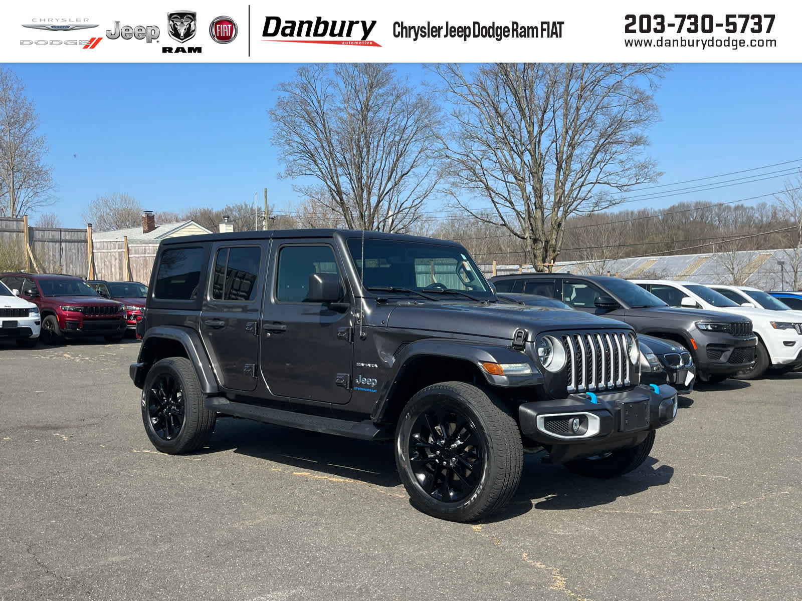 Used 2023 Jeep Wrangler Sahara w/ Cold Weather Group image 1