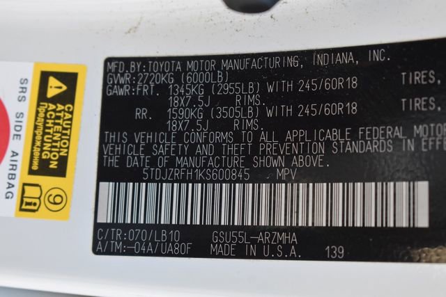 Used 2019 Toyota Highlander XLE image 40