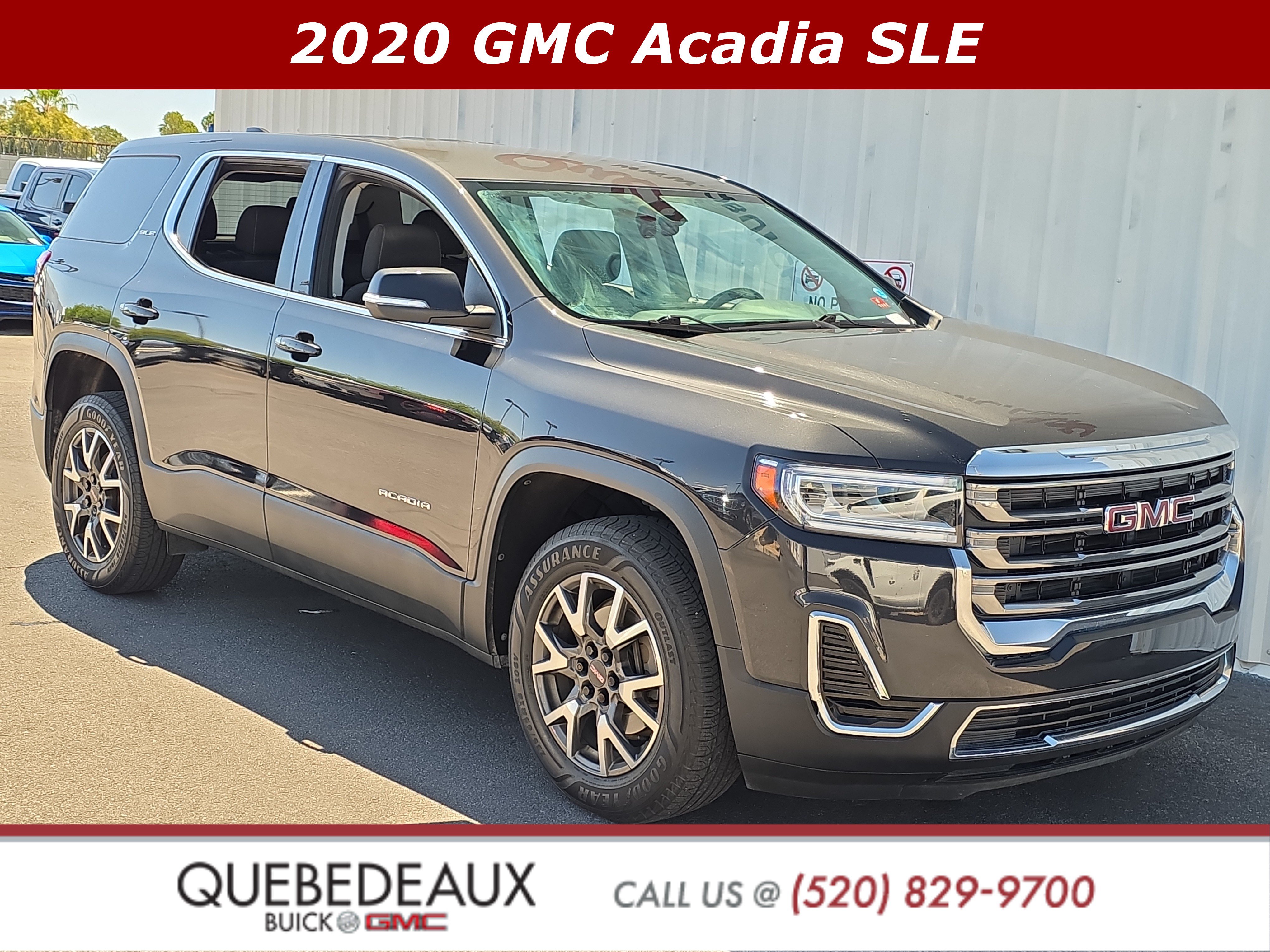 Used 2020 GMC Acadia SLE w/ LPO, Black Accent Package