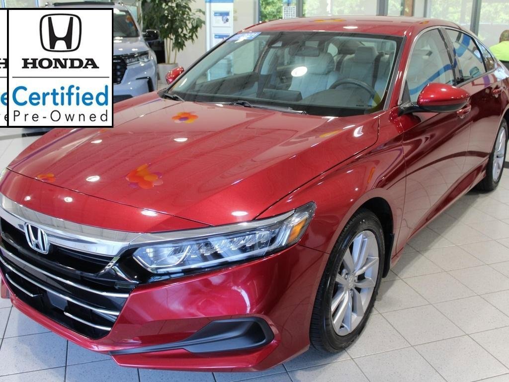 Certified 2021 Honda Accord LX