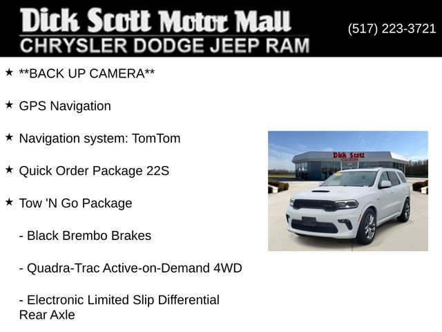 Used 2021 Dodge Durango R/T w/ Tow 'N Go Package AWD/4WD image 17