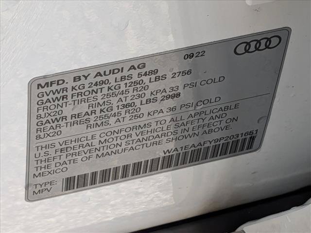 Certified 2023 Audi Q5 2.0T Premium Plus w/ Premium Plus Package AWD/4WD image 28