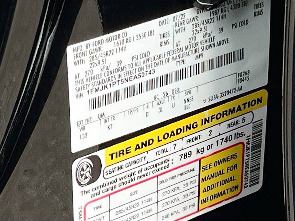 Used 2022 Ford Expedition Max King Ranch AWD/4WD image 34