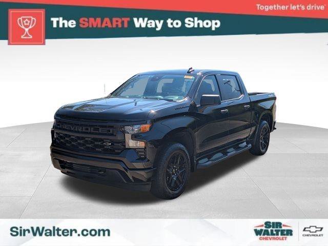 Used 2024 Chevrolet Silverado 1500 Custom w/ Turbomax Blackout Package