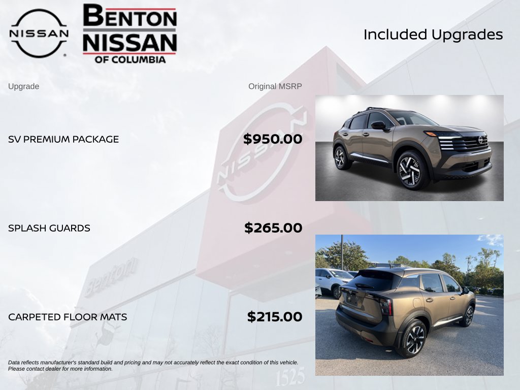 New 2027 Nissan Kicks SV w/ SV Premium Package AWD/4WD image 7