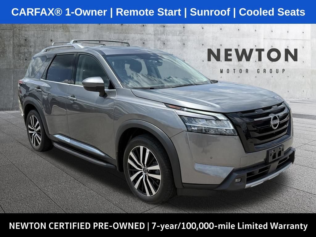 Used 2023 Nissan Pathfinder Platinum AWD/4WD video 1