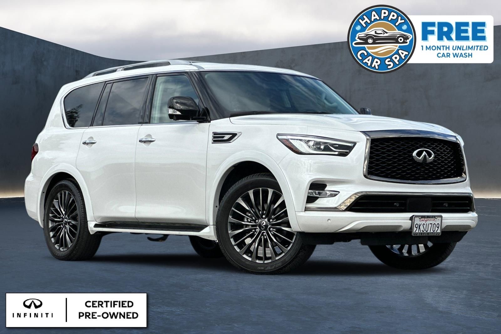 Certified 2023 INFINITI QX80 Premium Select w/ Cargo Package image 1