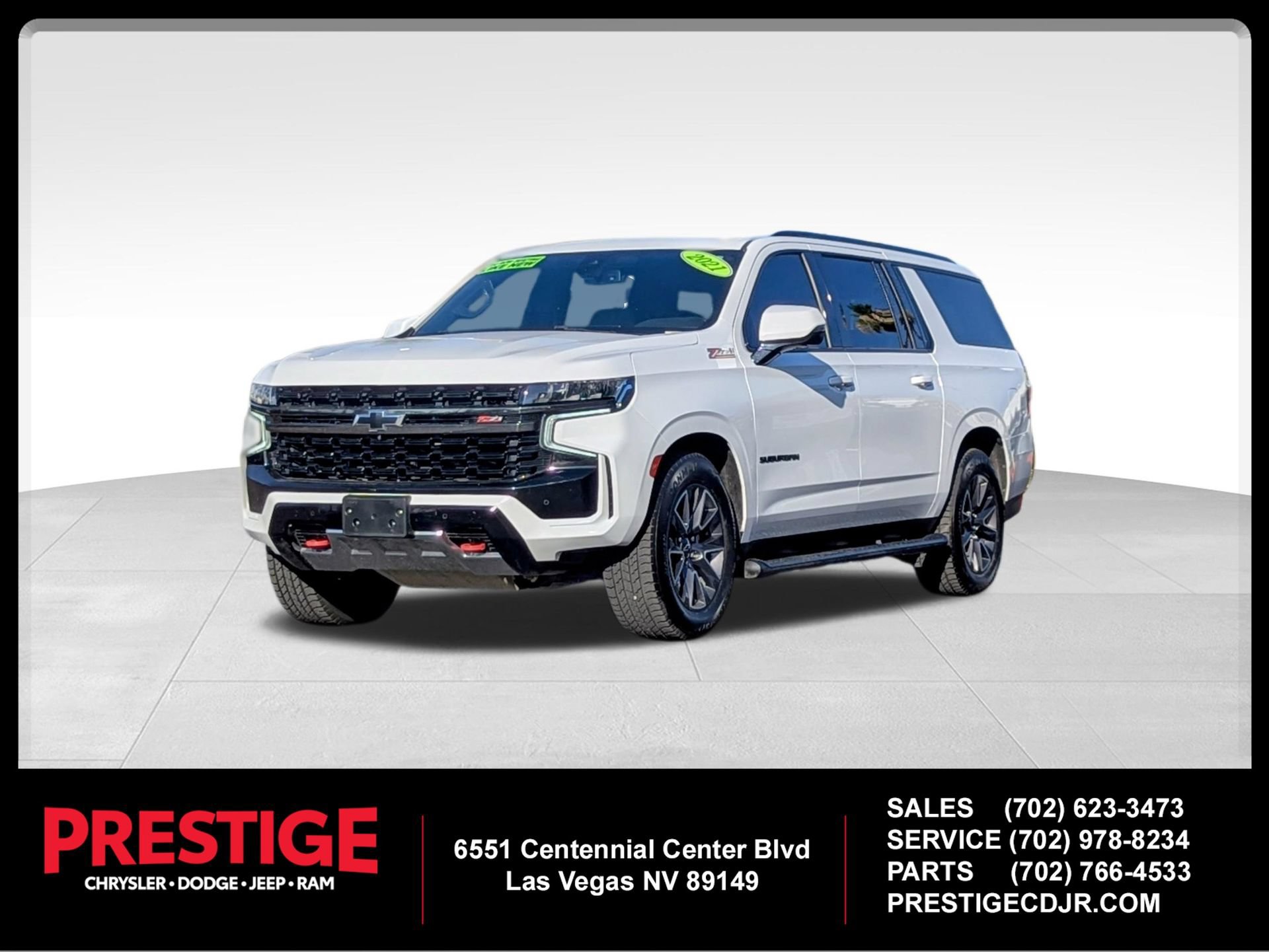 Used 2021 Chevrolet Suburban Z71 w/ Z71 Off-Road Package AWD/4WD 360° Tour