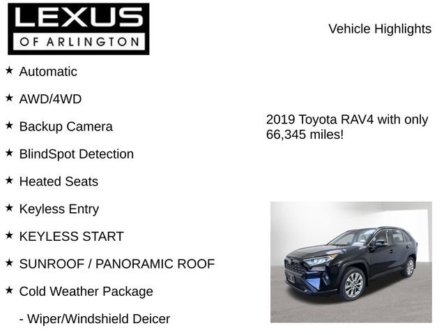 Used 2019 Toyota RAV4 XLE Premium w/ Cold Weather Package AWD/4WD image 7