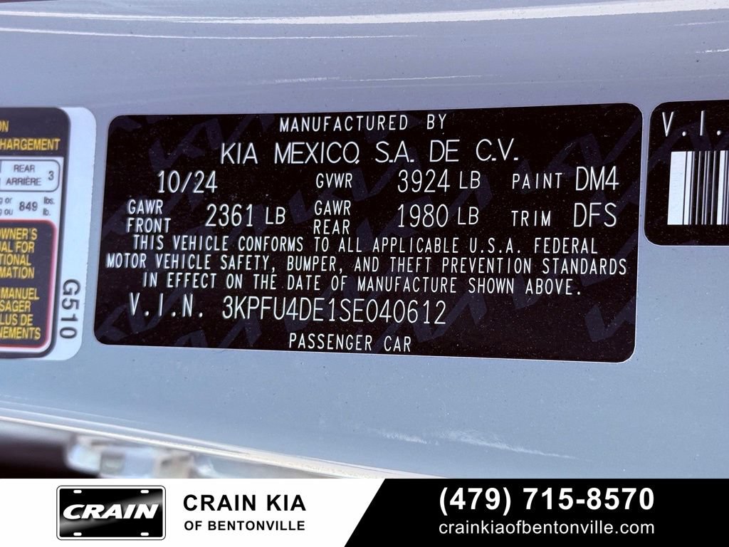 Certified 2025 Kia K4 EX FWD image 34