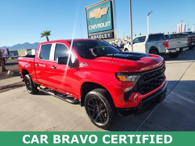 Certified 2025 Chevrolet Silverado 1500 Custom Trail Boss w/ Turbomax Blackout Package image 2