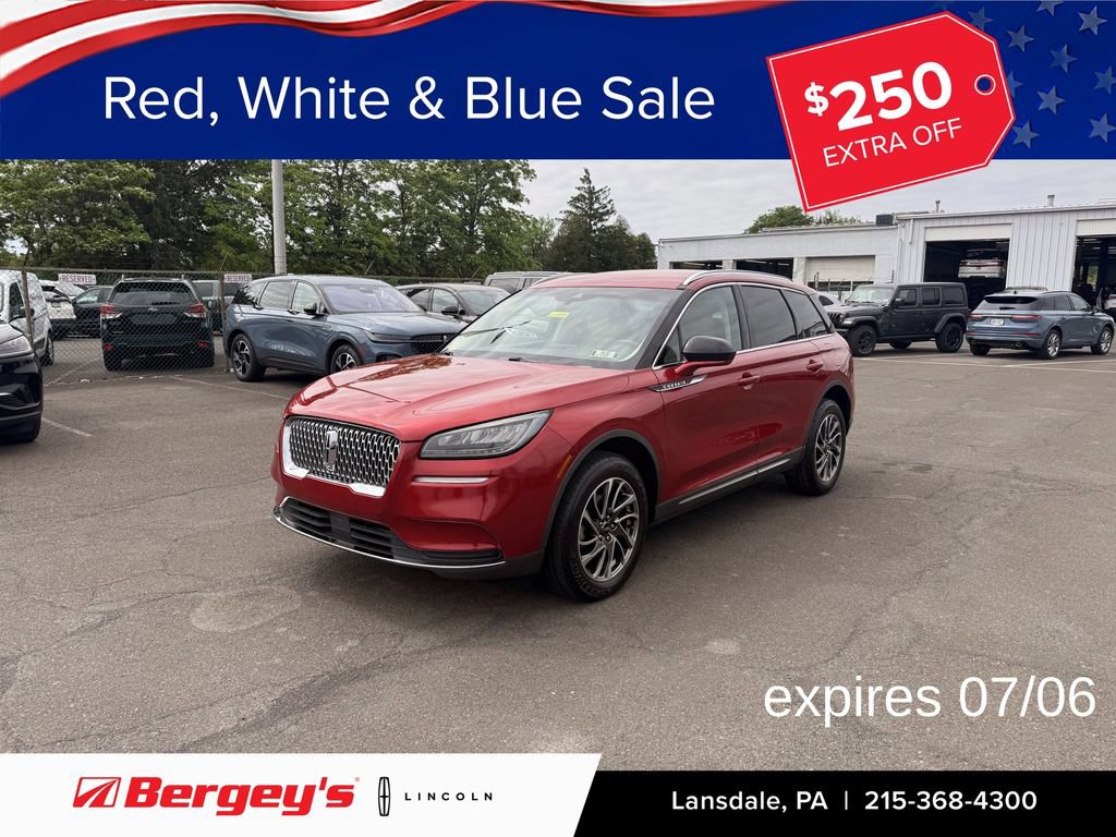 Used 2020 Lincoln Corsair AWD w/ Equipment Group 101A