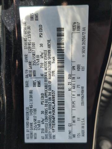 Used 2019 Ford Ranger XLT w/ Equipment Group 301A Mid image 26