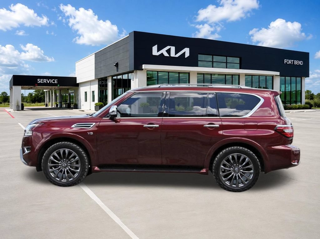 Used 2021 Nissan Armada Platinum w/ Captain's Chairs Package RWD image 8