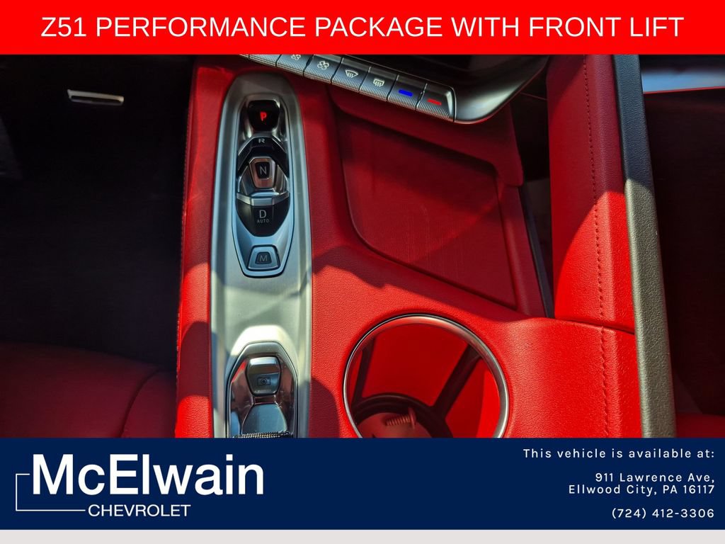 Used 2026 Chevrolet Corvette Stingray Preferred Cpe w/ Z51 Performance Package RWD image 26