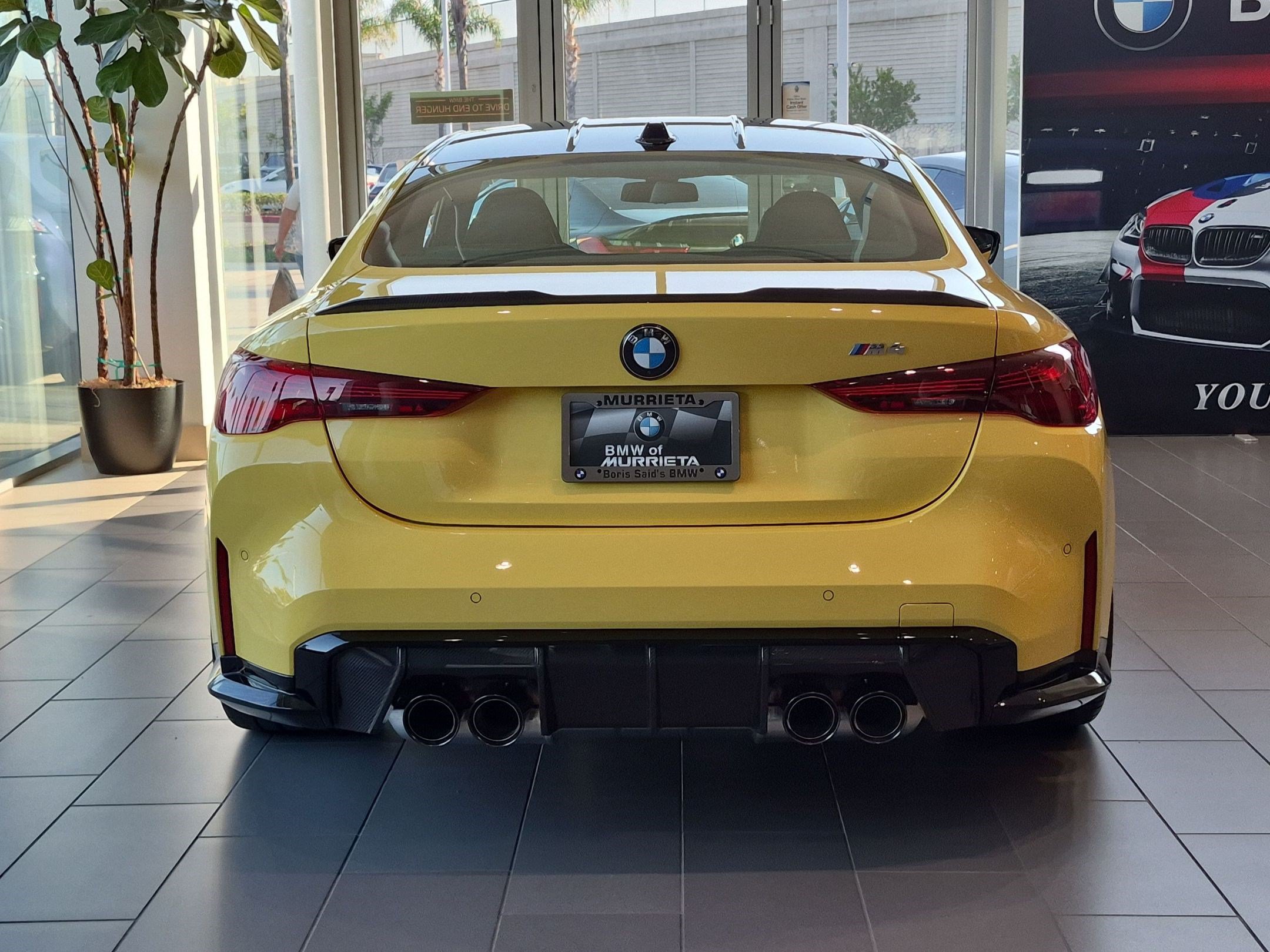 New 2027 BMW M4 Coupe w/ M Carbon Exterior Package RWD image 8