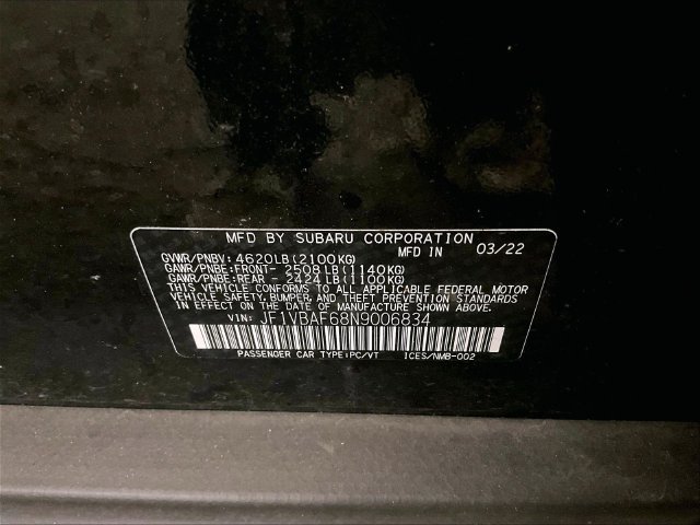 Used 2022 Subaru WRX Premium AWD/4WD image 32