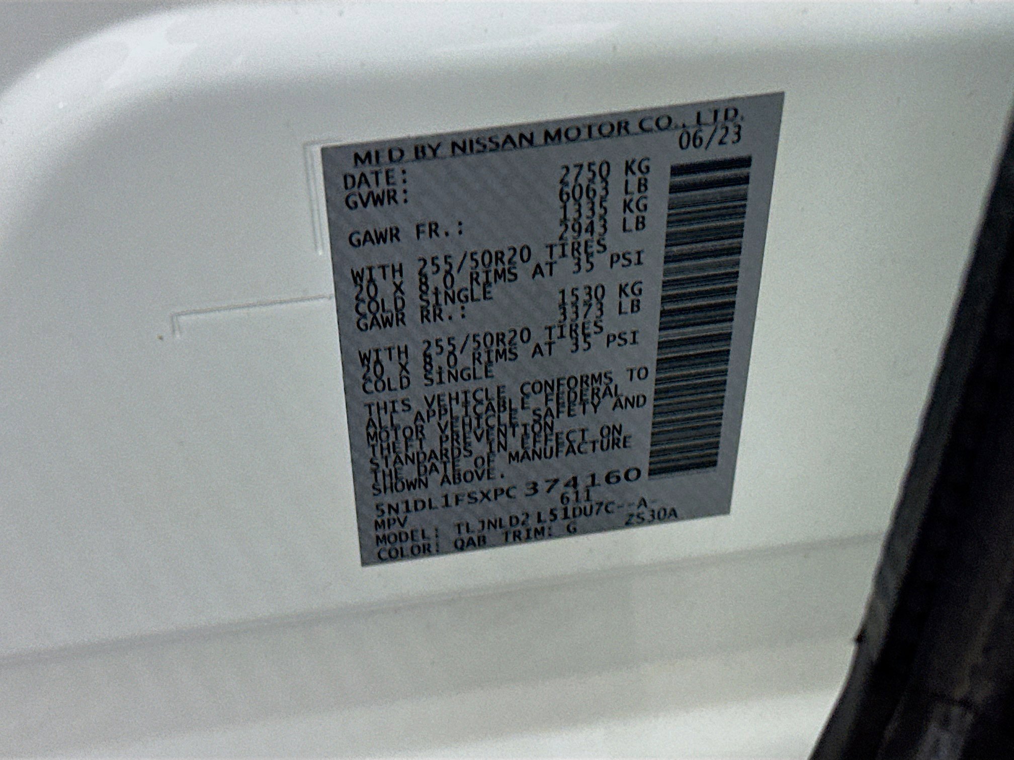 Used 2023 INFINITI QX60 Luxe AWD/4WD image 12