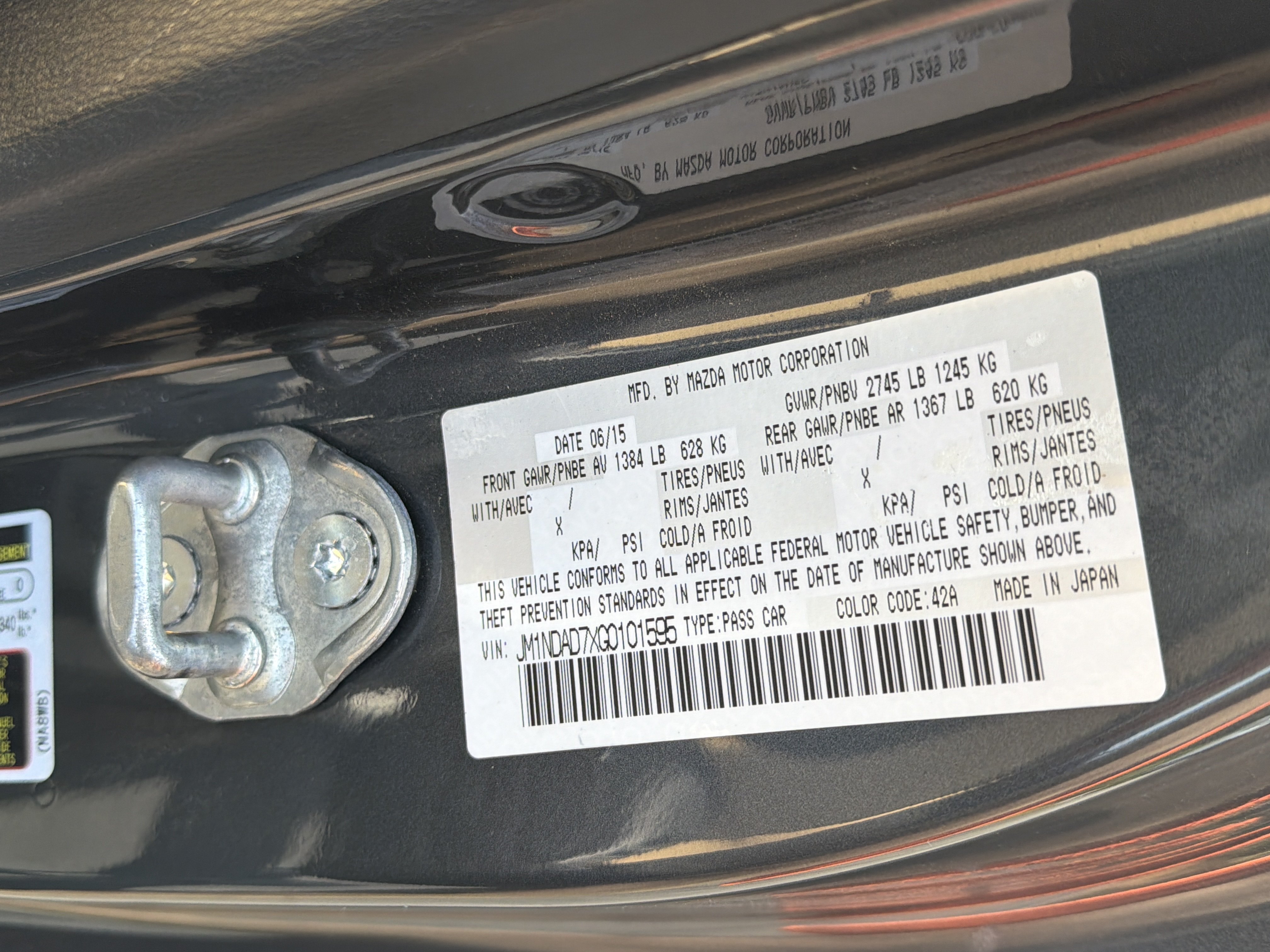Used 2016 MAZDA MX-5 Miata Grand Touring RWD image 27