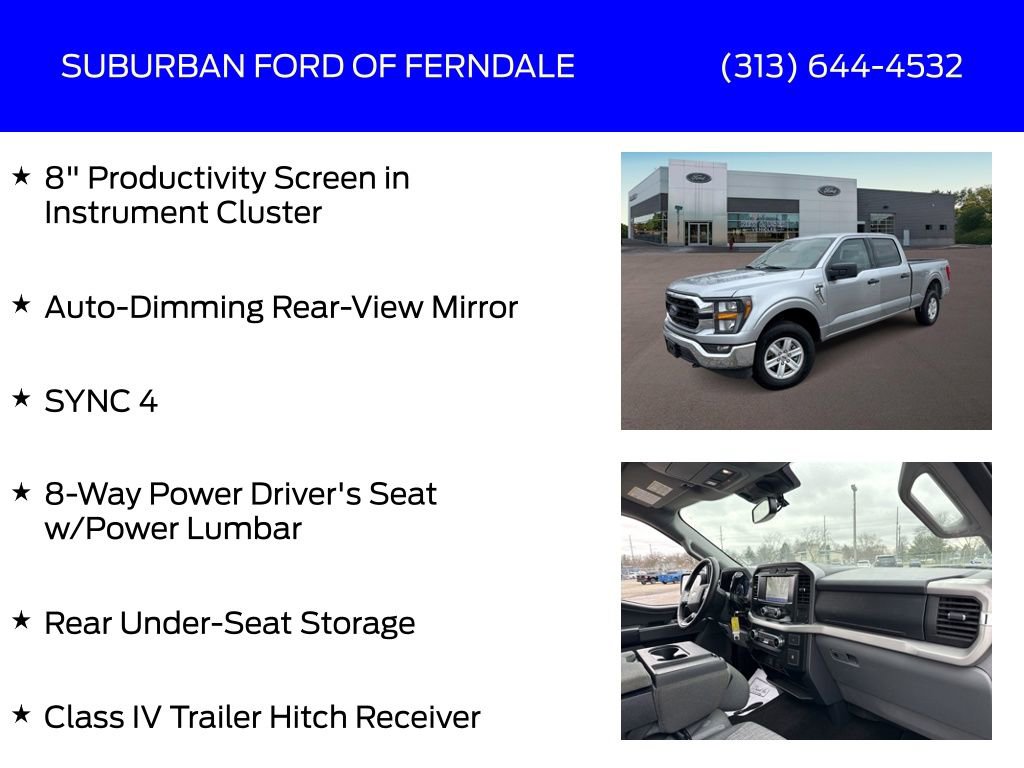 Used 2023 Ford F150 XLT w/ Equipment Group 301A Mid AWD/4WD image 17