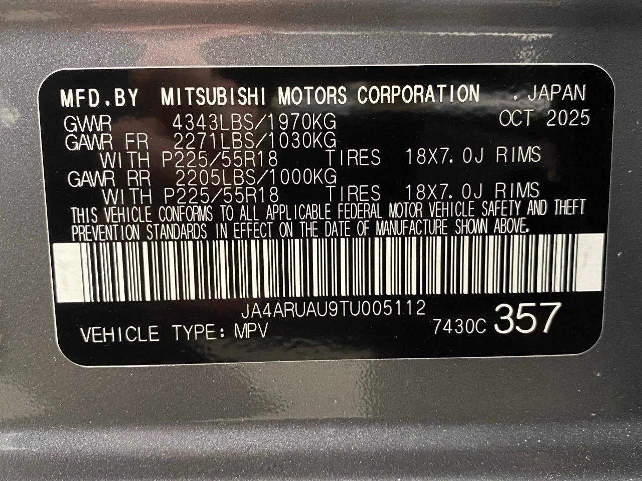New 2026 Mitsubishi Outlander Sport AWD image 56