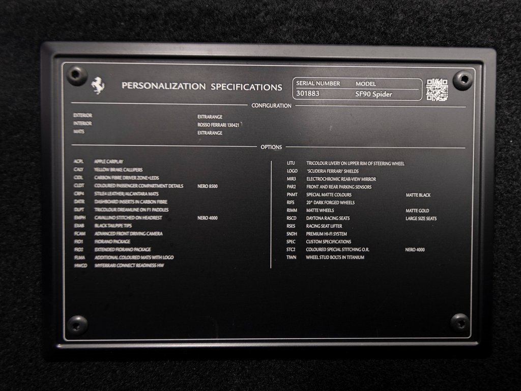 Used 2024 Ferrari SF90 Spider image 36