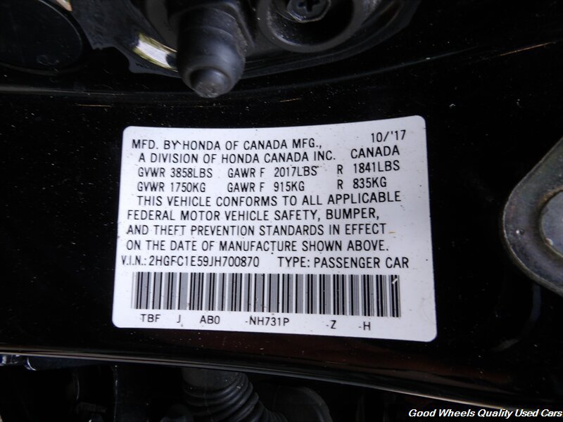Used 2018 Honda Civic Si image 25