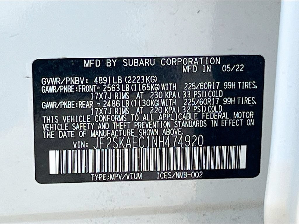 Used 2022 Subaru Forester Premium w/ Popular Package #1 AWD/4WD image 31