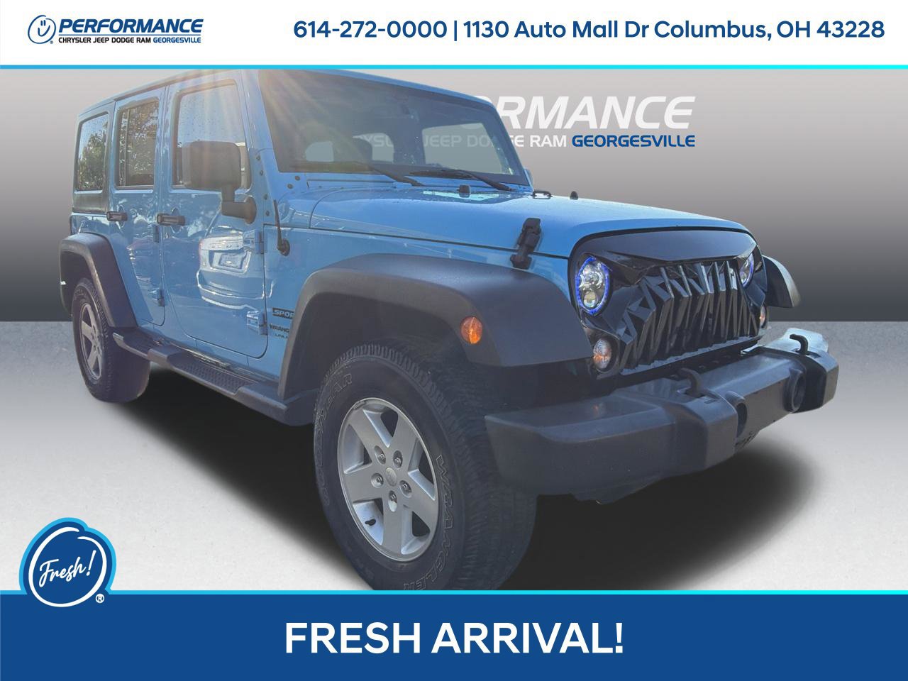 Used 2018 Jeep Wrangler Unlimited Sport S