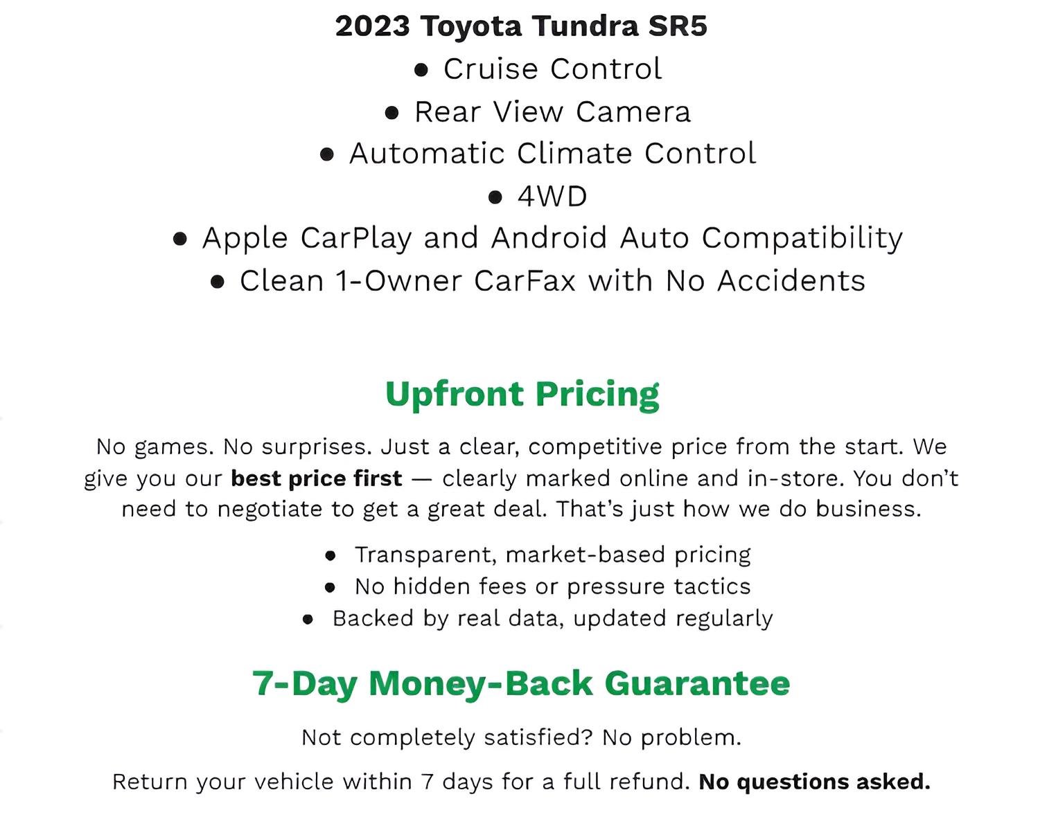 Used 2023 Toyota Tundra SR5 image 2