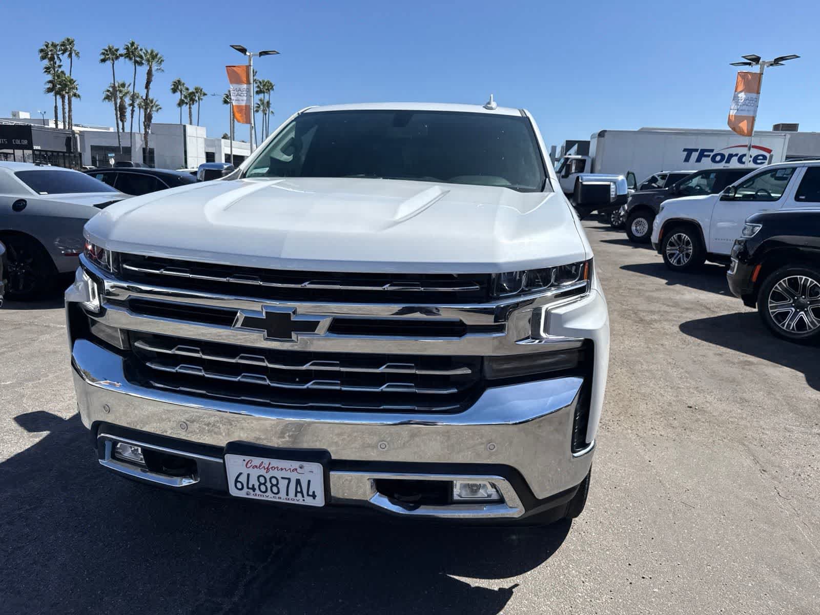 Used 2021 Chevrolet Silverado 1500 LTZ w/ LPO, Dark Essentials Package RWD image 4