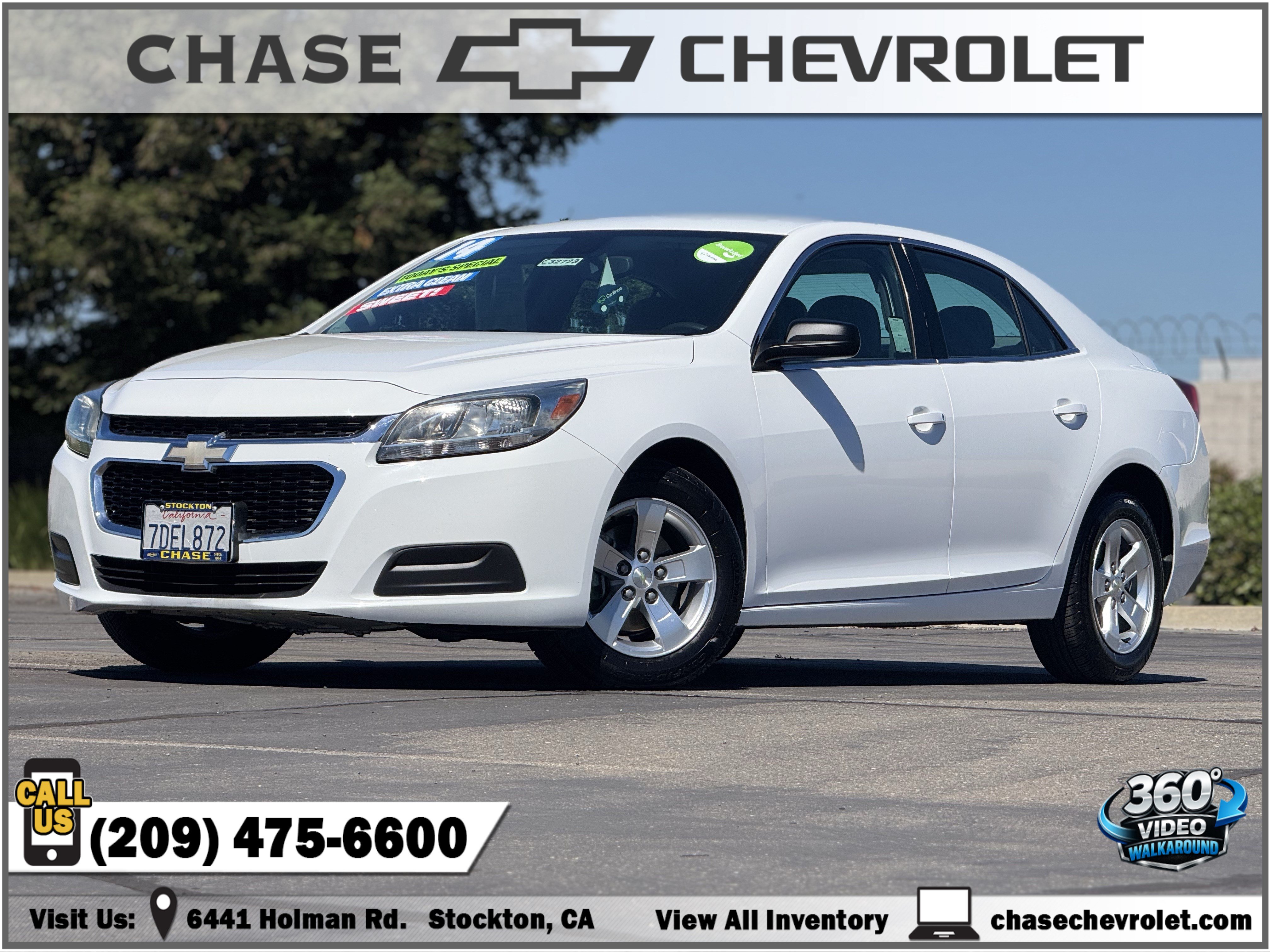 Certified 2014 Chevrolet Malibu LS FWD image 1