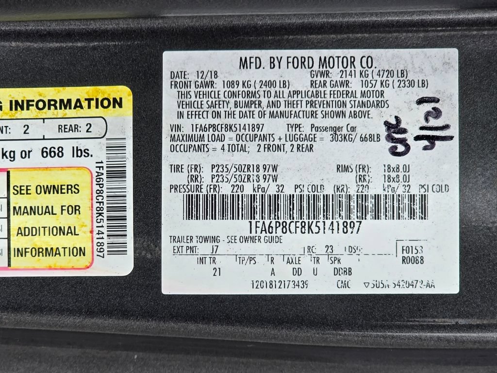 Used 2019 Ford Mustang GT RWD image 28