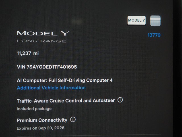 Used 2026 Tesla Model Y Long Range RWD image 4
