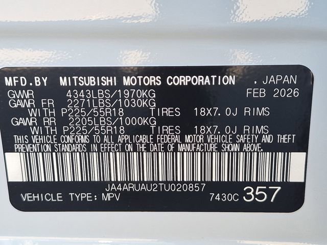 New 2026 Mitsubishi Outlander Sport AWD image 36