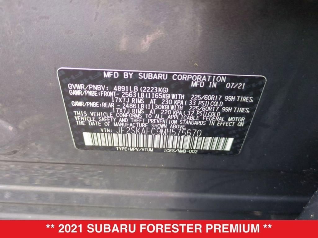 Used 2021 Subaru Forester Premium image 40