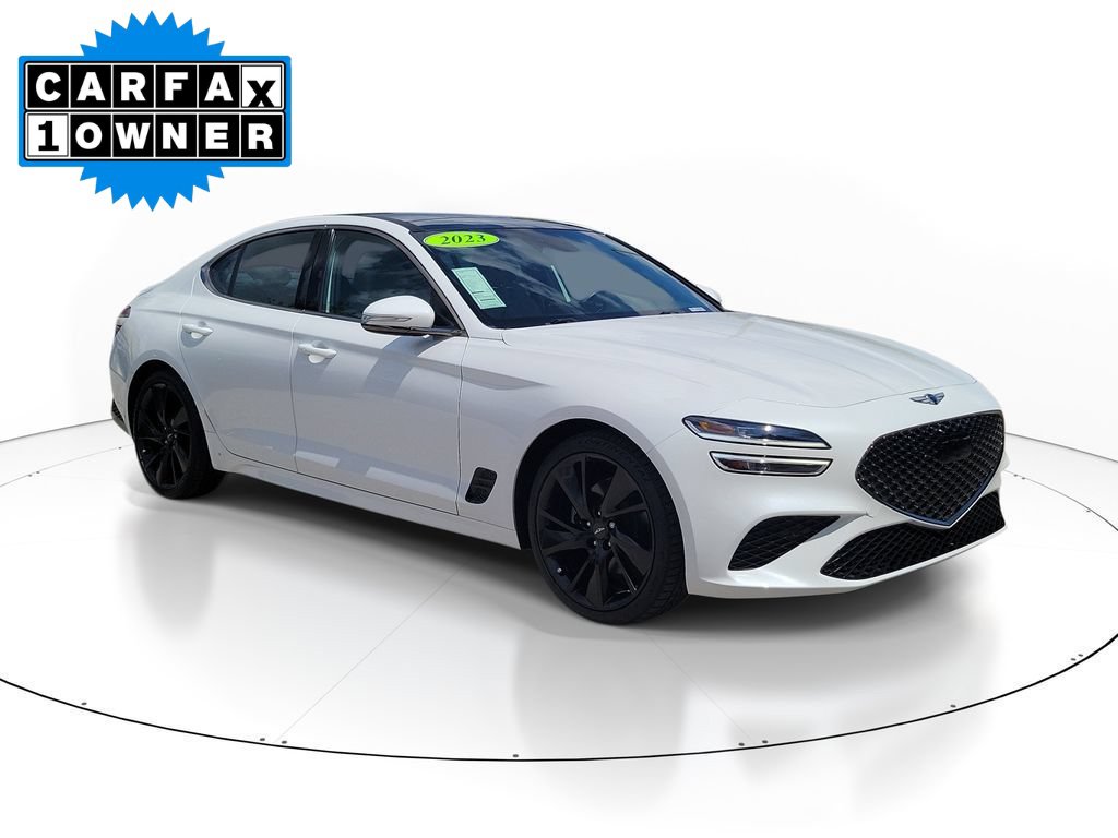 Certified 2023 Genesis G70 2.0T w/ Sport Prestige Package RWD video 1