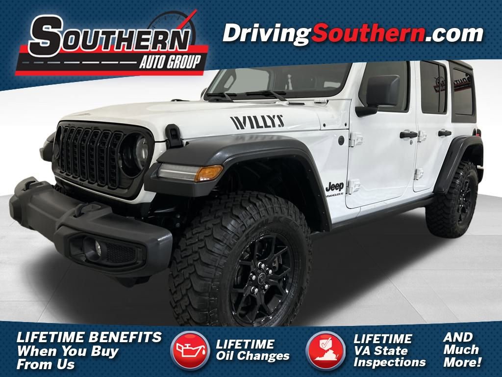 Used 2024 Jeep Wrangler Willys image 1